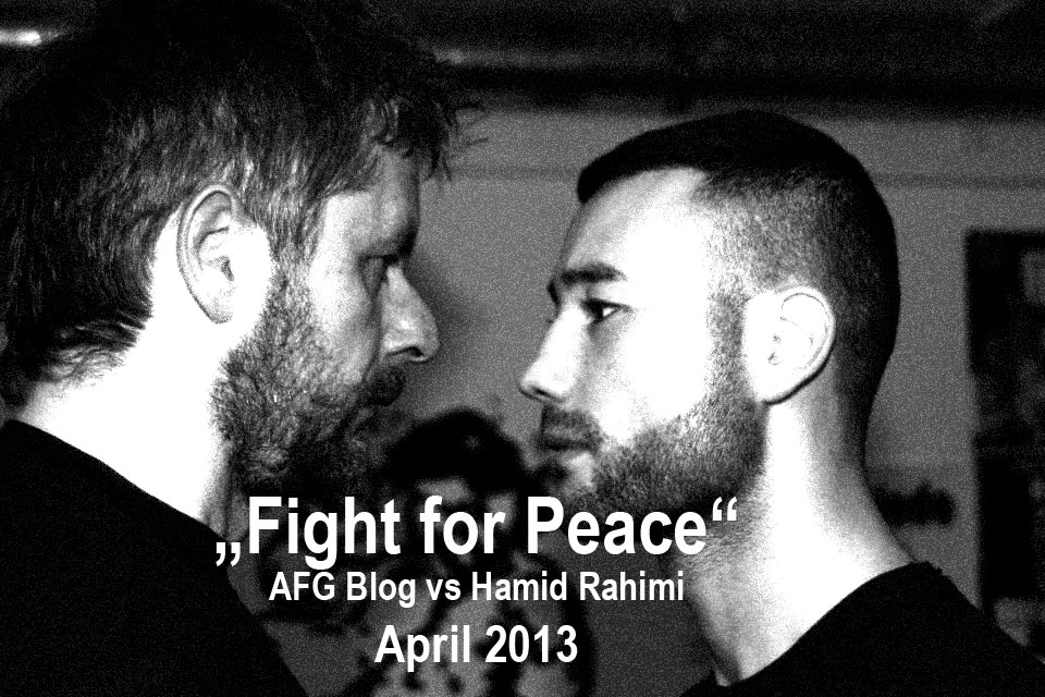 Hamid Rahimi angeboxt – „Fight for Peace“